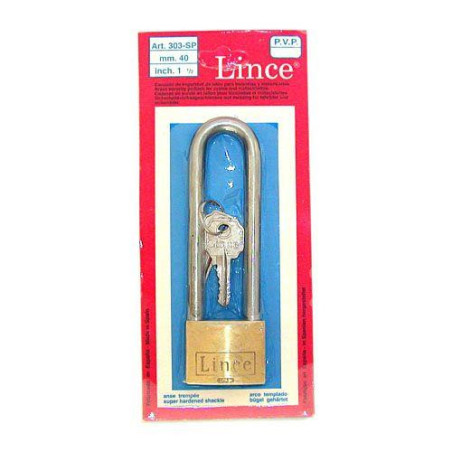 CANDADO LATON 303 SPARA 40 LINCE