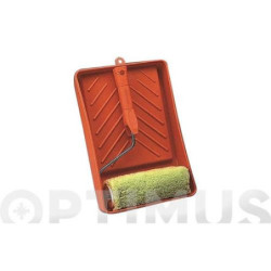 KIT CUBETA + RODILLO EXTERIOR 18CM. 3585