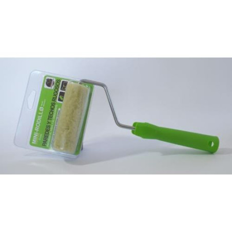 RECAMBIOS MINI RODILLO HILO VERDE (2 UNIDADES)