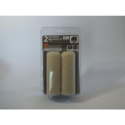 RECAMBIOS MINI RODILLO VELOUR (2 UNIDADES)