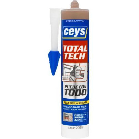 CEYS TOTAL TECH TERRACOTA CARTUCHO 290ML 507223