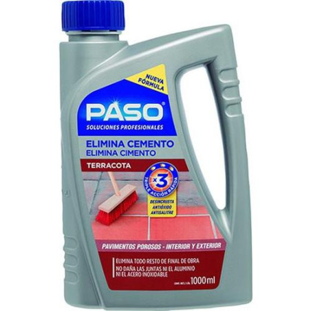 PASO ELIMINA CEMENTO TERRACOTA POROSO 1L
