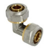 ENLACE COMPRESION CODO MULTICAPA DN16