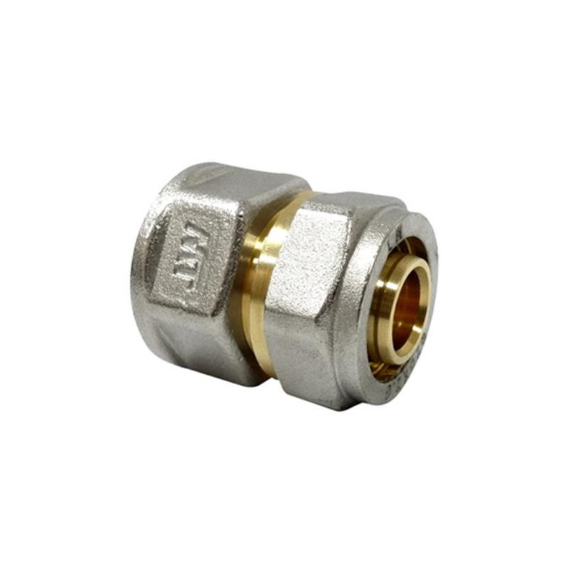 ENLACE COMPRESION RECTO HEMBRA MULTICAPA DN25X1