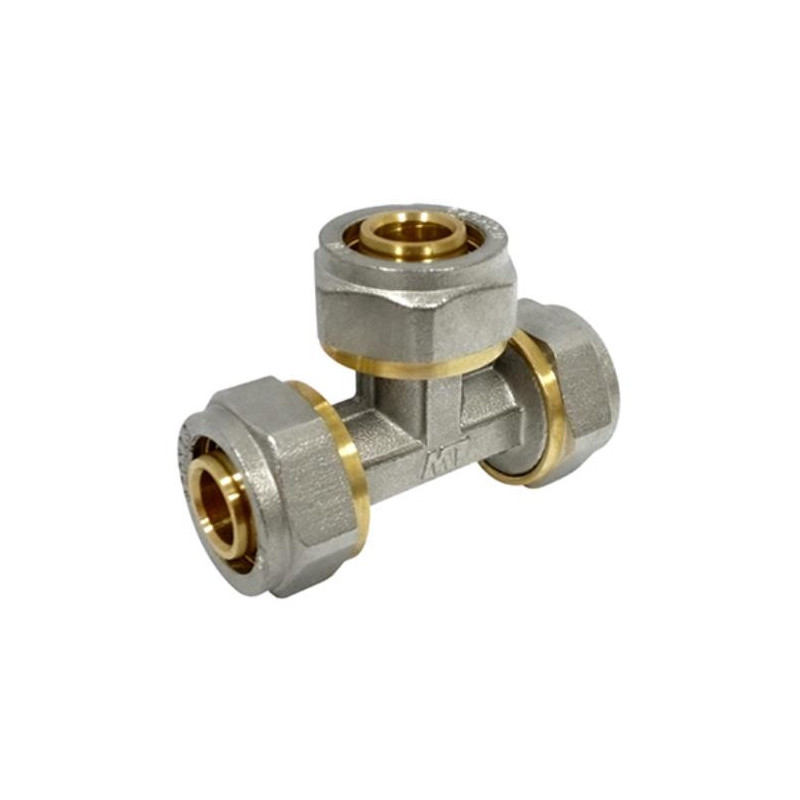 ENLACE COMPRESION T MULTICAPA DN20