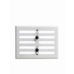 REJILLA REGULABLE BLANCA POLIEST. 17X13 004718