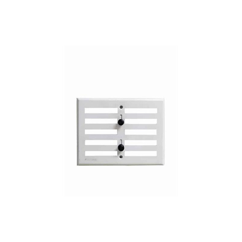 REJILLA REGULABLE BLANCA POLIEST. 17X13 004718 REJILLA REGULABLE BLANCA POLIEST. 17X13 004718
