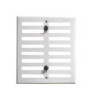 REJILLA REGULABLE BLANCA POLIEST. 17X19 004725