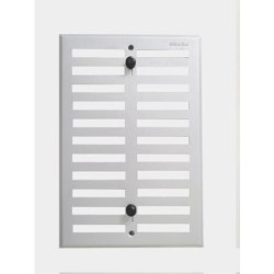 REJILLA REGULABLE BLANCA POLIEST. 17X25 004732