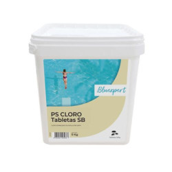 CLORO LENTO TABLETA 250GR. 5KG. BLUEXPERT BN1705
