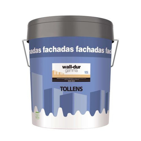 PINTURA FACHADAS WALL-DUR LISO BLANCO/BASE 15L
