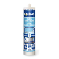 SILICONA ORBASIL BAÑO 300 ML. BLANCA 43737
