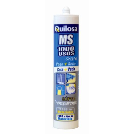 ADHESIVO SELLADOR MIL USOS 280 ML. CRISTAL