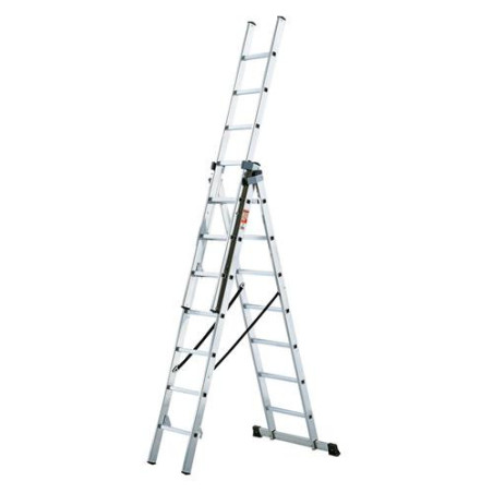 ESCALERA INDUSTRIAL 3 TRAMOS 7 PELDAÑOS IND003