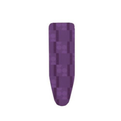FUNDA PLANCHA MULETON LOGOS MALVA 140X55 FUR004