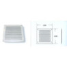 REJILLA BLANCAS 15X15 R160 FEB-007000160
