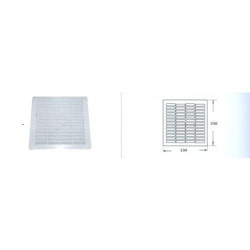 REJILLA PLANA BLANCA 20X20 R171