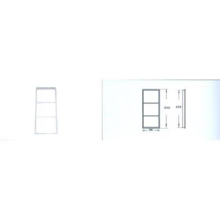 MARCO PARA REJILLA-R168 22X10 R172