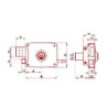 CERRADURA SOBREPONER 5125A/100 HE IZDA. LINCE