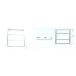 MARCO PARA REJILLA-R169 17X17 R173