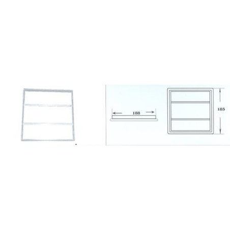 MARCO PARA REJILLA-R169 17X17 R173