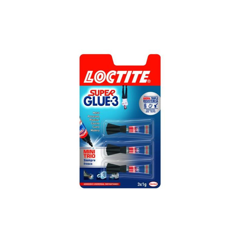 PEGAMENTO SUPER-GLUE3 3X1 GR. MINITRIO