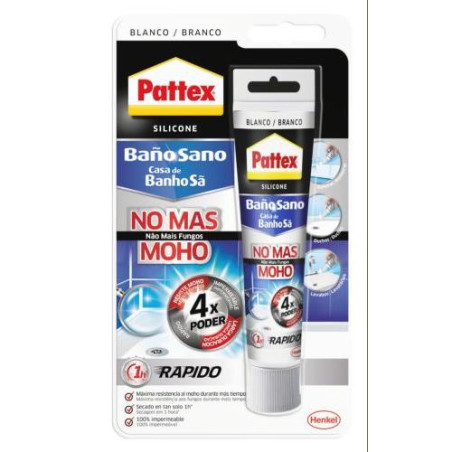 PATTEX NO MAS MOHO TUBO 50 ML. BLANCO 1994649 PATTEX NO MAS MOHO TUBO 50 ML. BLANCO 1994649
