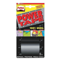 CINTA POWER-TAPE NEGRO 50X5 (BL.) 471554