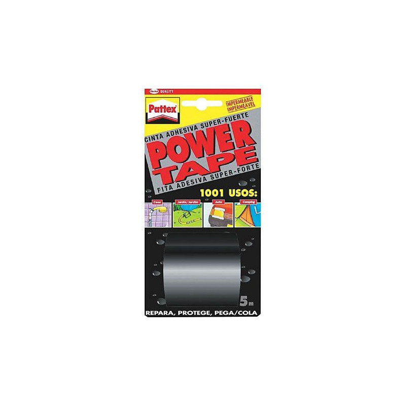 CINTA POWER-TAPE NEGRO 50X5 (BL.) 471554 CINTA POWER-TAPE NEGRO 50X5 (BL.) 471554