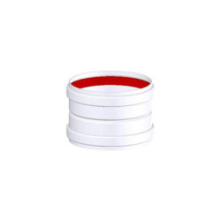 MANGUITO UNION 125 MM. ALUMINIO BLANCO