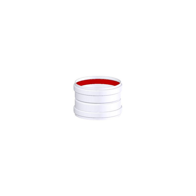 MANGUITO UNION 125 MM. ALUMINIO BLANCO