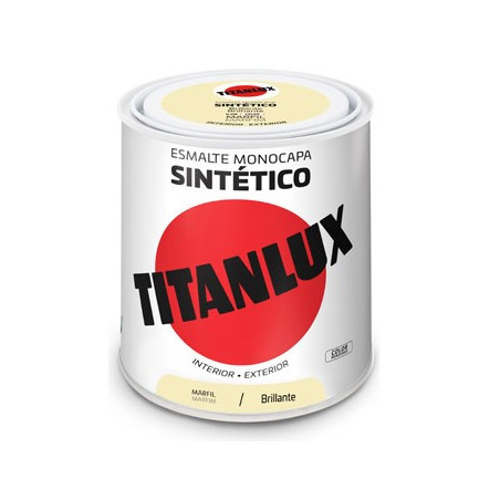ESMALTE TITANLUX 250ML 528 MARFIL