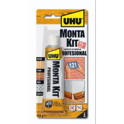 UHU MONTA KIT PROFESIONAL TUBO 125 GR. 6310658
