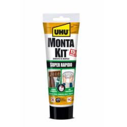 UHU MONTA KIT SUPER RAPIDO TUBO 250 GR. 6310644