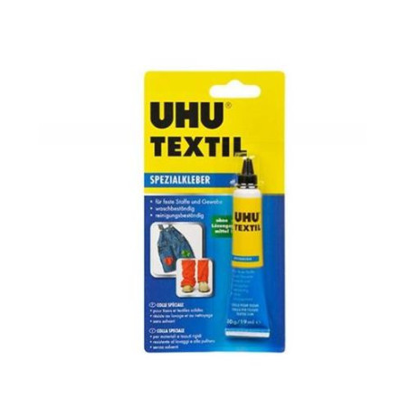 PEGAMENTO UHU TEXTIL TUBO 20 GR. 63172 PEGAMENTO UHU TEXTIL TUBO 20 GR. 63172