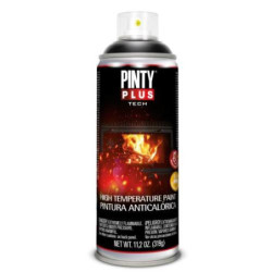 PINTURA SPRAY ANTICALORICA PINTYPLUS TECH NEGRO