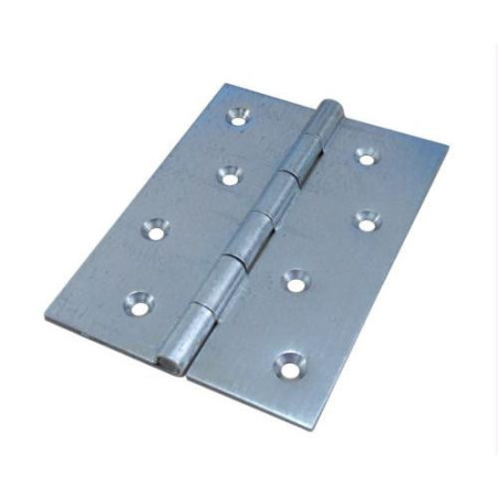 BISAGRA DOBLE HOJA GALVAN. SIN REMATE 60X40 MM. BISAGRA DOBLE HOJA GALVAN. SIN REMATE 60X40 MM.