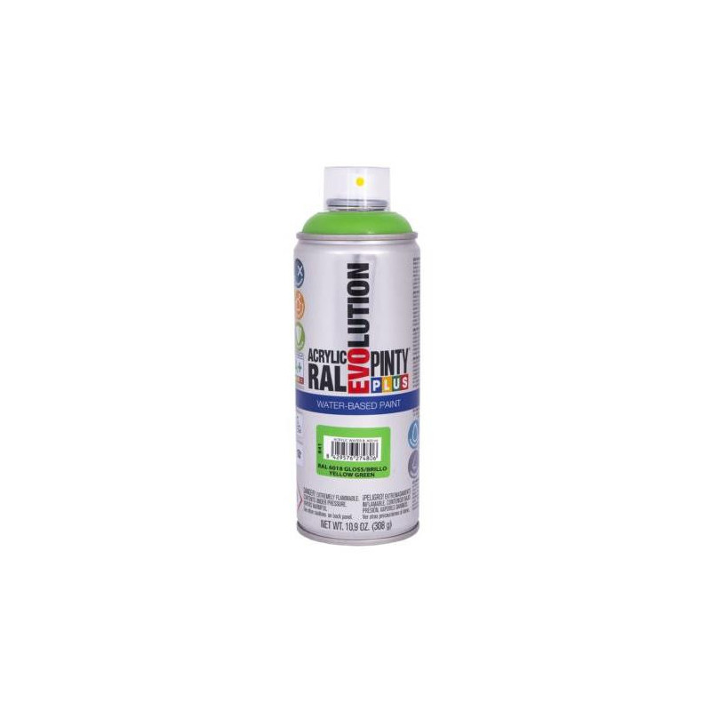 PINTYPLUS EVOLUTION 520CC YELLOW GREEN RAL6018 PINTYPLUS EVOLUTION 520CC YELLOW GREEN RAL6018