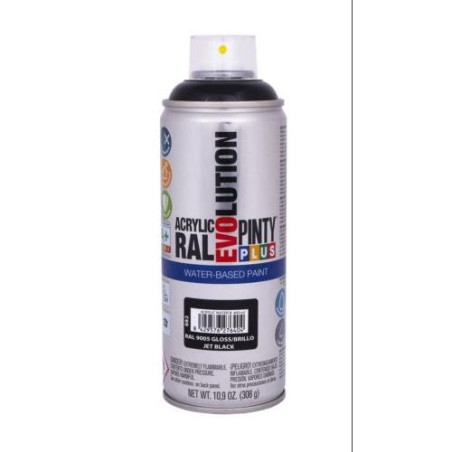 PINTYPLUS EVOLUTION 520CC JET BLACK RAL9005