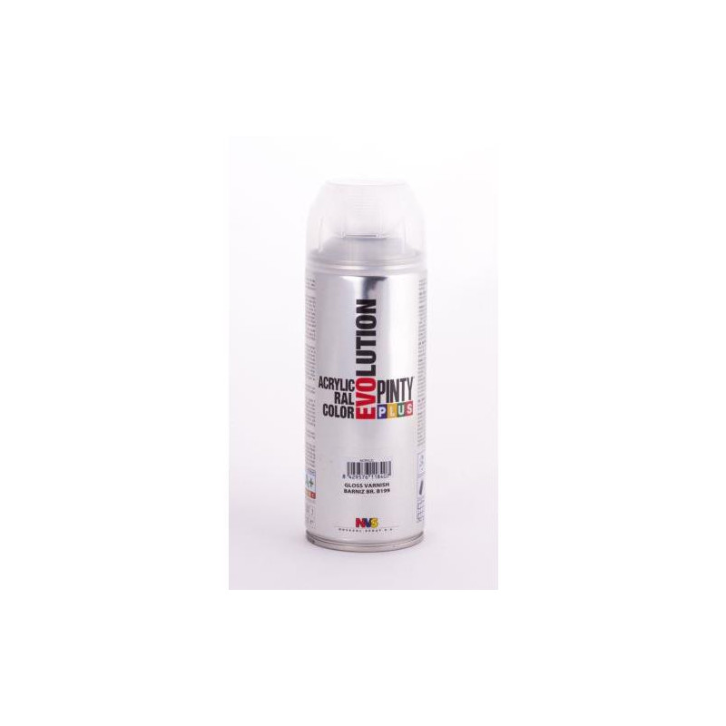 PINTURA SPRAY PINTY PLUS BARNIZ BRILLANTE 520ML. PINTURA SPRAY PINTY PLUS BARNIZ BRILLANTE 520ML.
