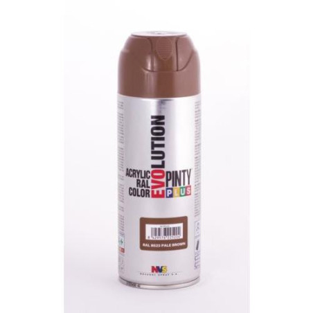 PINTURA SPRAY PINTY PLUS MAR. BRILL.RAL 8025 520ML