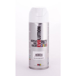 PINTURA SPRAY PINTY PLUS BCO. BRILL.RAL 9010 520ML