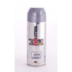 PINTURA SPRAY PINTY PLUS PLATA BRILL.RAL9006 520ML