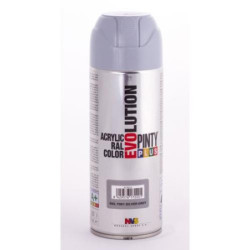 PINTURA SPRAY PINTY PLUS GRIS BRILL. RAL7001 520ML