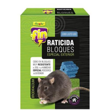 RATICIDA BLOQUES BRODIFACOUM 250GR 1-20621