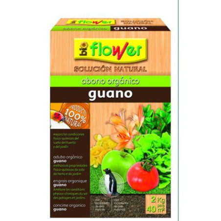 ABONO ORGANICO GRANULADO GUANO 2KG. 70521