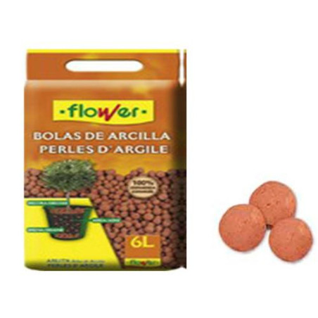 BOLAS ARCILLA 6 LT.          90205