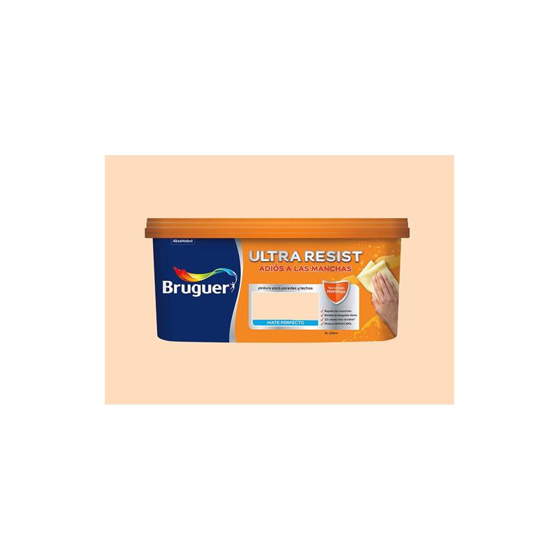 PINTURA PLAST.INT. BRUGUER NARANJA PRIMAVERA 4L