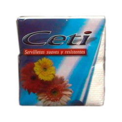 SERVILLETAS 1 CAPA 30X30 BLANCAS