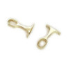 SOPORTE CENTRAL TUBO OVAL LATONADO (CAJA 50)